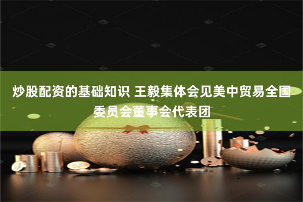 炒股配资的基础知识 王毅集体会见美中贸易全国委员会董事会代表团