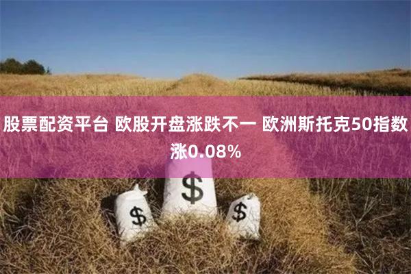 股票配资平台 欧股开盘涨跌不一 欧洲斯托克50指数涨0.08%