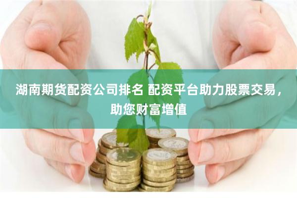 湖南期货配资公司排名 配资平台助力股票交易，助您财富增值